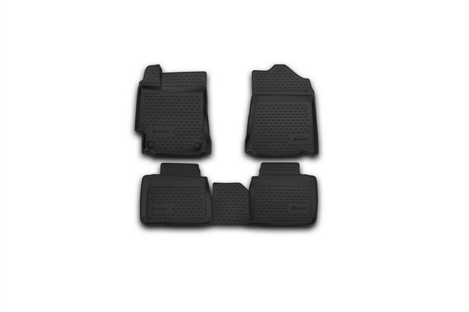 Toyota Camry 2011–2017 (2014↗) 3D gumové koberce do interiéru (4 ks, Novline) Image