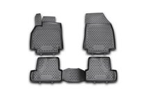 Renault Megane III 2009–2016 Gumové autokoberce do interiéru (4 ks, Novline) fotografia 1