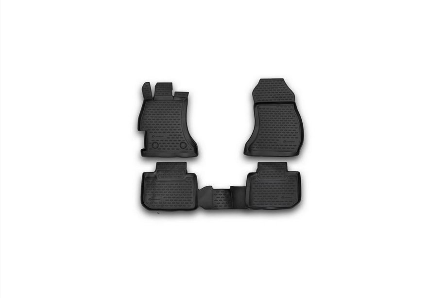 Subaru XV 2011–2017 Gumové autokoberce do interiéru (4 ks, Novline) Image