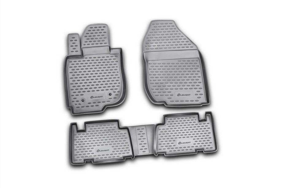 Toyota Rav 4 2006–2013 (2006-2010) Gumové rohože do interiéru (4 ks, Novline) Fotografia 1