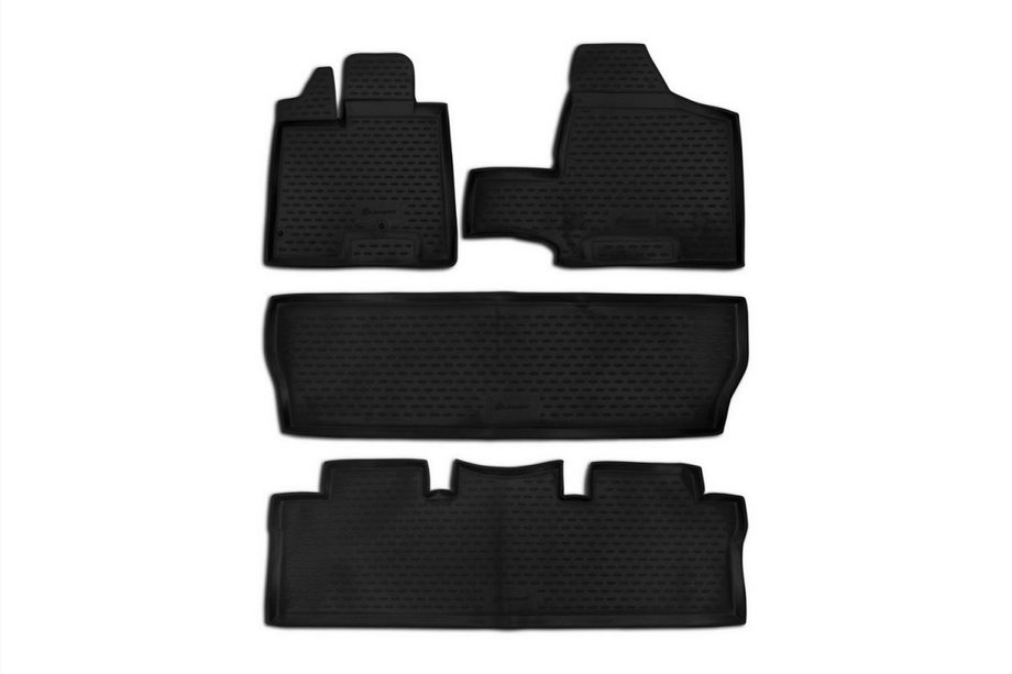 Toyota Sienna 2010–2020 Gumové autokoberce do interiéru (4 ks, Novline) Image