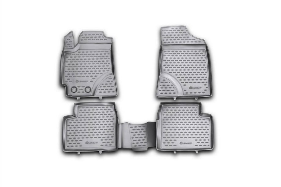 Geely Emgrand EC7 2009– Gumové autokoberce do interiéru (4 ks, Novline) Image