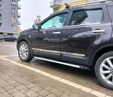 Nissan Qashqai 2010–2014 Bočné prahy Maya V1 (2 ks, hliník) fotografia 1