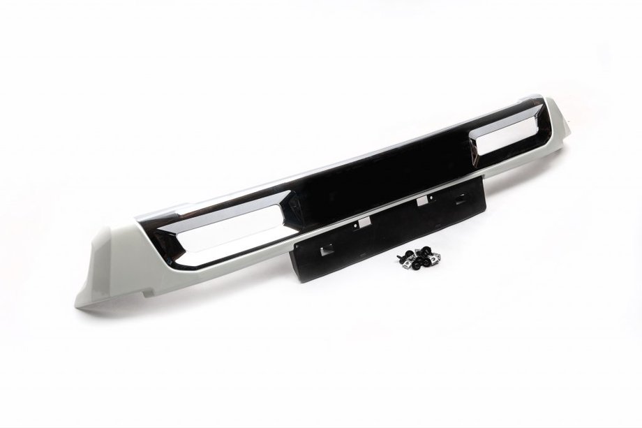 Toyota Land Cruiser Prado 150 2009–2023 Predný lip spojler nárazníka s podsvietením (2017-) Fotografia 1