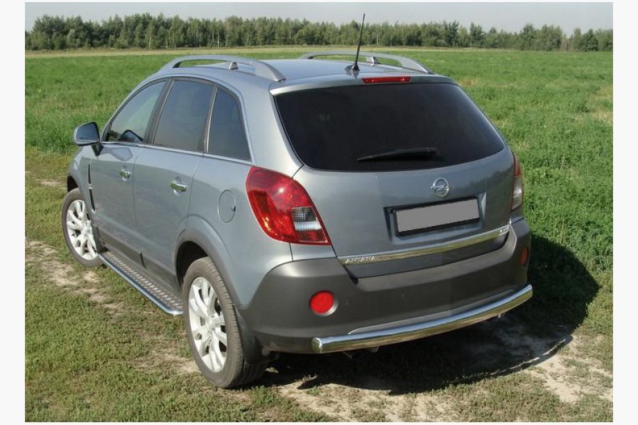 Opel Antara 2006–2017 Zadný ochranný oblúk AK002 (nerez) Image