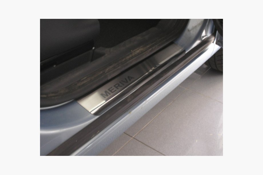 Opel Meriva 2010–2017 Natanika Premium kryty prahov (4 ks, nerez) Image