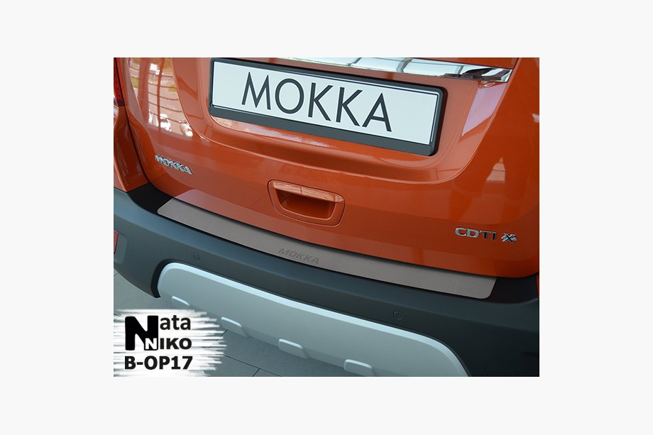 Opel Mokka 2012–2021 Lišta na zadný nárazník Nataniko (2012-2016, nerez) Image