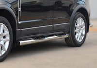 Opel Antara 2006–2017 Bočné trubky (2 ks, nerez) fotografia 2