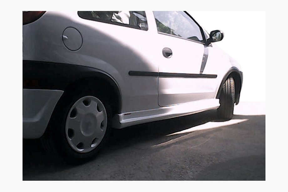 Opel Corsa C 2000–2006 Bočné prahy (na lakovanie) Image