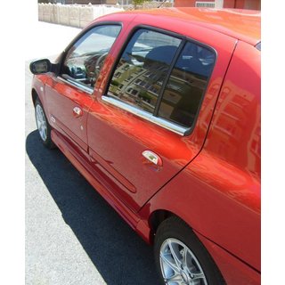 Bočné prahy typu Ferrari (na lakovanie) Renault Symbol 1999–2008 fotografia 1