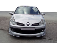 Renault Clio III 2005–2012 Nadstavec na predný nárazník V1 (na lakovanie) fotografia 1