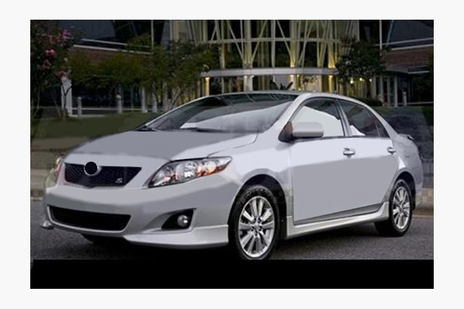 Toyota Corolla 2007–2013 Nadstavec predného nárazníka (na lakovanie) Image