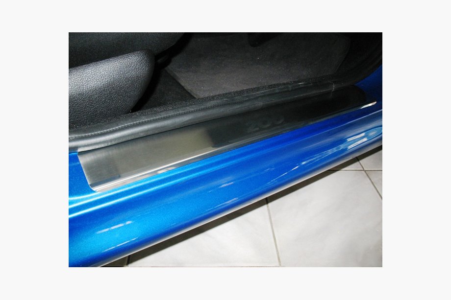 Peugeot 206 1998–2024 Natanika Premium kryty prahov (4 ks, nerez) Image