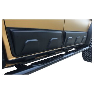 Dverové lišty (4 ks, ABS) Isuzu D-Max 2011–2019 fotografia 1