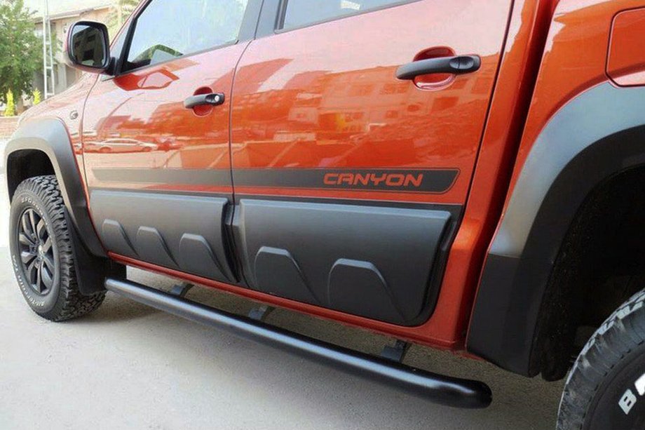 Volkswagen Amarok 2010–2022 Dverové lišty OmsaLine (6 ks, ABS) Image