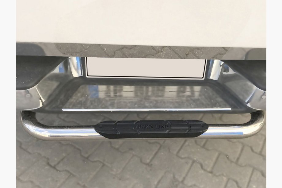 Isuzu D-Max 2011–2019 Zadný ochranný rám Omsa (nerez) 70 mm Image