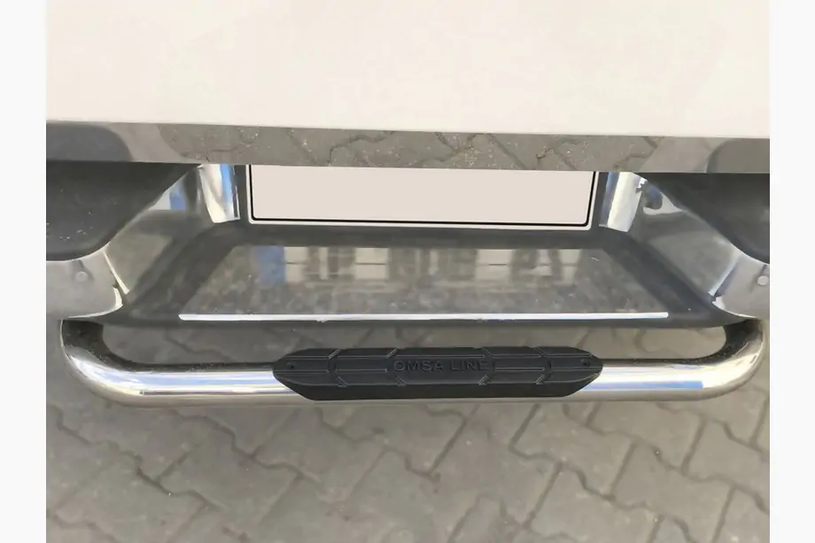 Fiat Fullback 2016– Zadný ochranný rám Omsa (nerez) Image