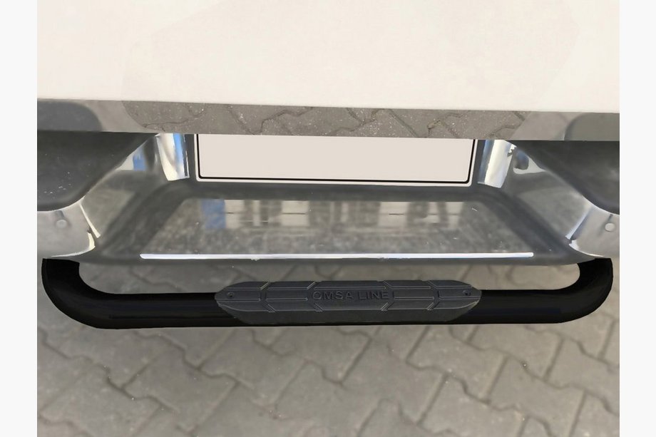 Isuzu D-Max 2011–2019 Zadný ochranný rám Omsa (čierny) Image
