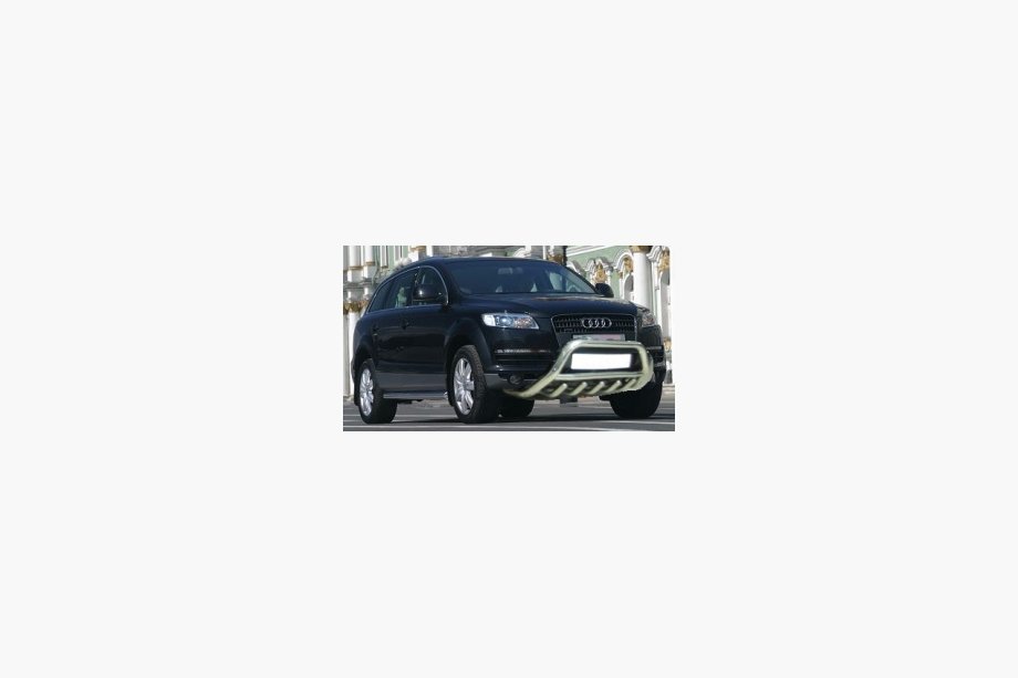 Audi Q7 2005–2015 Predný kengurín (nerez) Ø60 mm Image