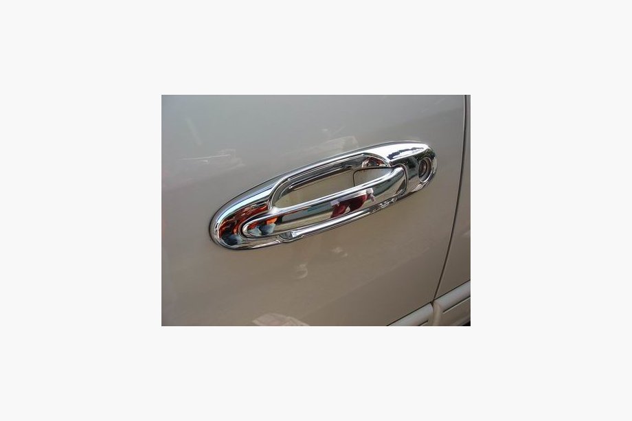 Lexus LX470 1998–2007 Chrómové kryty kľučiek dverí + okolo (8 ks, plast) Image