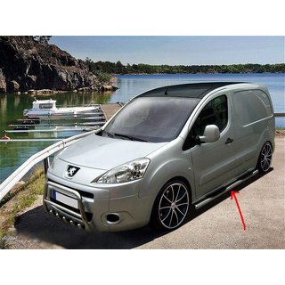 Bočné trubky (2 ks, nerez) Citroen Berlingo 2008–2018