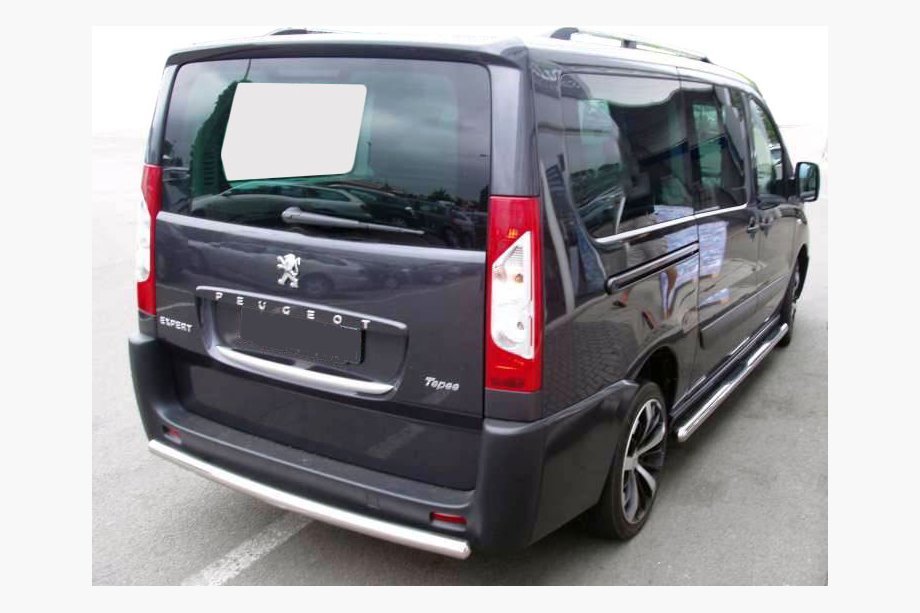 Peugeot Expert 2007–2016 Zadný ochranný oblúk AK002 (nerez) Image