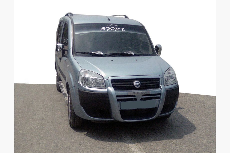 Fiat Doblo I 2005–2010 Lip spojler predného nárazníka (na lakovanie) Image