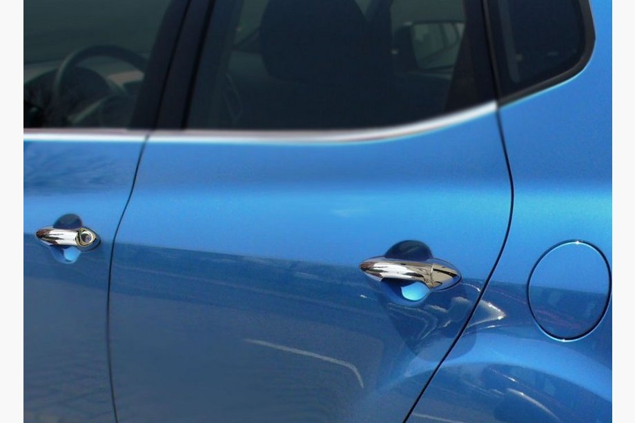 Kia Venga 2010–2019 Chrómové kryty kľučiek dverí (4 ks, nerez) Fotografia 2