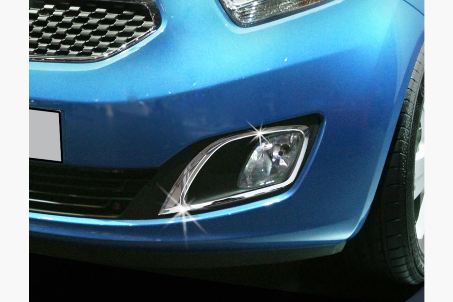 Kia Venga 2010–2019 ARCHÍV Rámiky hmlových svetiel (2 ks, nerez.) Image