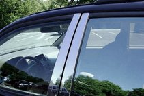 Skoda Superb 2015–2024 Lišty na stĺpiky dverí (6 ks, nehrdzavejúca oceľ) fotografia 1