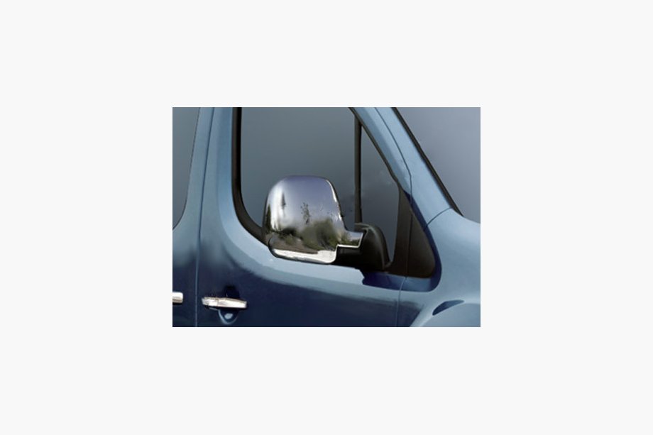 Peugeot Partner 1996–2008 (OMSA) Chrómové kryty spätných zrkadiel (ABS) 2 ks Image