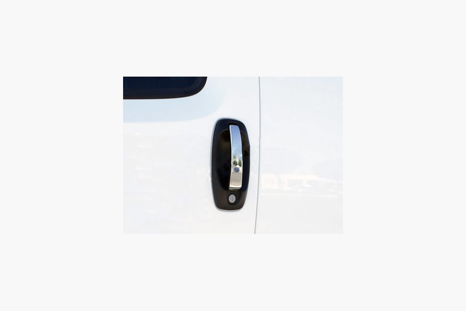 Peugeot Bipper 2008–2017 Nerezové kryty kľučiek dverí pre 5-dverové Fotografia 1