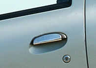 Renault Clio II 1998–2005 Nerezové kryty kľučiek dverí fotografia 1