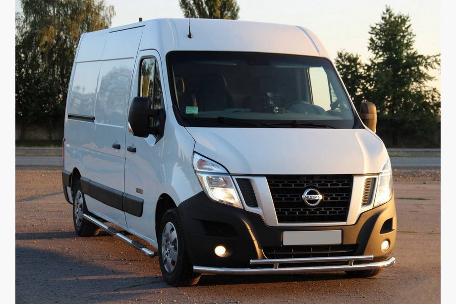 Renault Master 2011–2023 Predný ochranný rám ST016 (nerez) Image