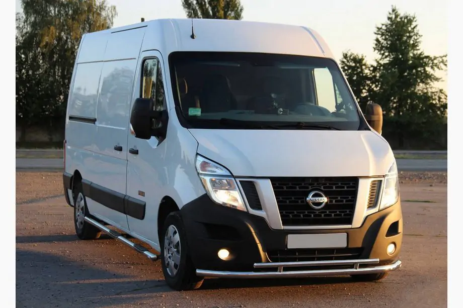 Nissan NV400 2010–2024 Predný ochranný rám ST016 (nerez) Image