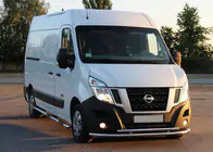 Nissan NV400 2010–2024 Predný ochranný rám ST016 (nerez) fotografia 1