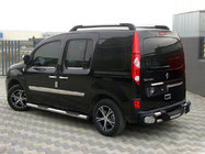 Renault Kangoo 2008–2020 Bočné prahové rúrky BB002 (2 ks, nerez) 60 mm, krátky rázvor fotografia 2