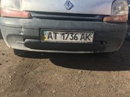 Renault Kangoo 1998–2008 Zimná spodná clona chladiča (1998-2003) Matná fotografia 3