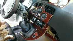 Renault Kangoo 2008–2020 Kryty palubnej dosky Hliník fotografia 2