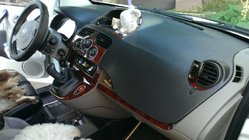 Renault Kangoo 2008–2020 Kryty palubnej dosky Hliník fotografia 3