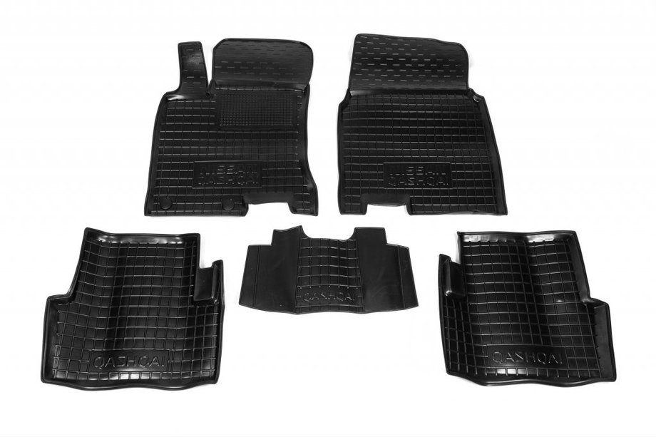 Nissan Qashqai 2007–2010 Gumové autokoberce s vysokým okrajom (Autogumm) Image
