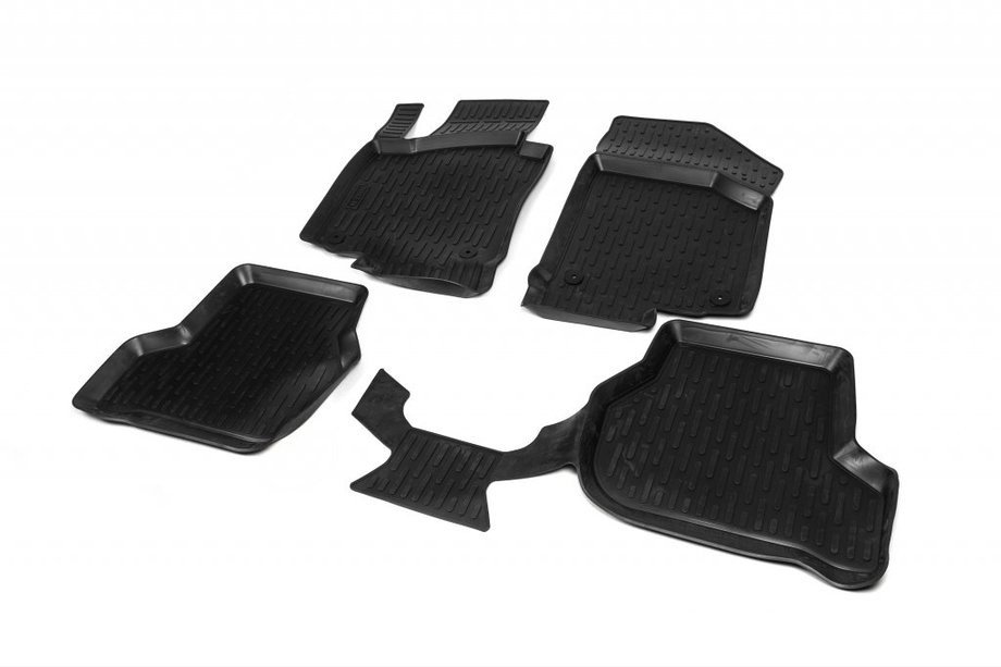 Skoda Octavia II A5 2010–2013 Gumené koberce do interiéru (4 ks, Niken 3D) Image