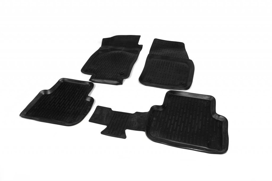 Volkswagen Tiguan 2016–2023 Gumené koberce do interiéru (4 ks, Niken 3D) Image