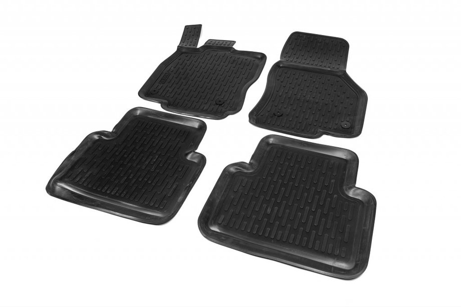 Skoda Superb 2015–2024 Gumené koberce do interiéru (4 ks, Niken 3D) Image