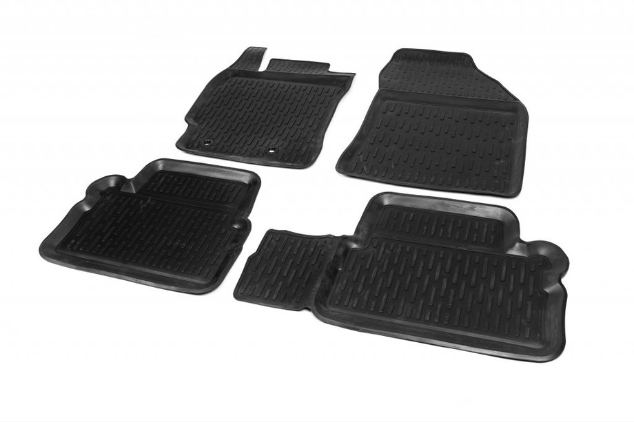 Toyota Corolla 2007–2013 Gumené koberce do interiéru (4 ks, Niken 3D) Image