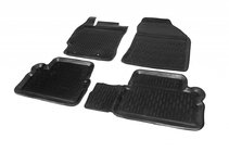 Toyota Corolla 2007–2013 Gumené koberce do interiéru (4 ks, Niken 3D) fotografia 1