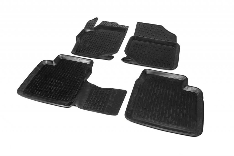 Citroen C-Elysee 2013–2022 Gumené koberce do interiéru (4 ks, Niken 3D) Image