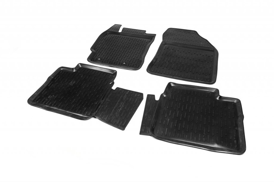 Toyota Corolla 2013–2019 Gumené koberce do interiéru (4 ks, Niken 3D) Image