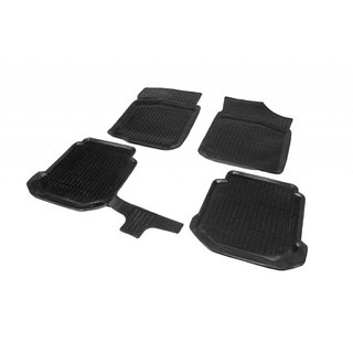 Gumené koberce do interiéru (4 ks, Niken 3D) Skoda Octavia I Tour A4 1996–2010 fotografia 1