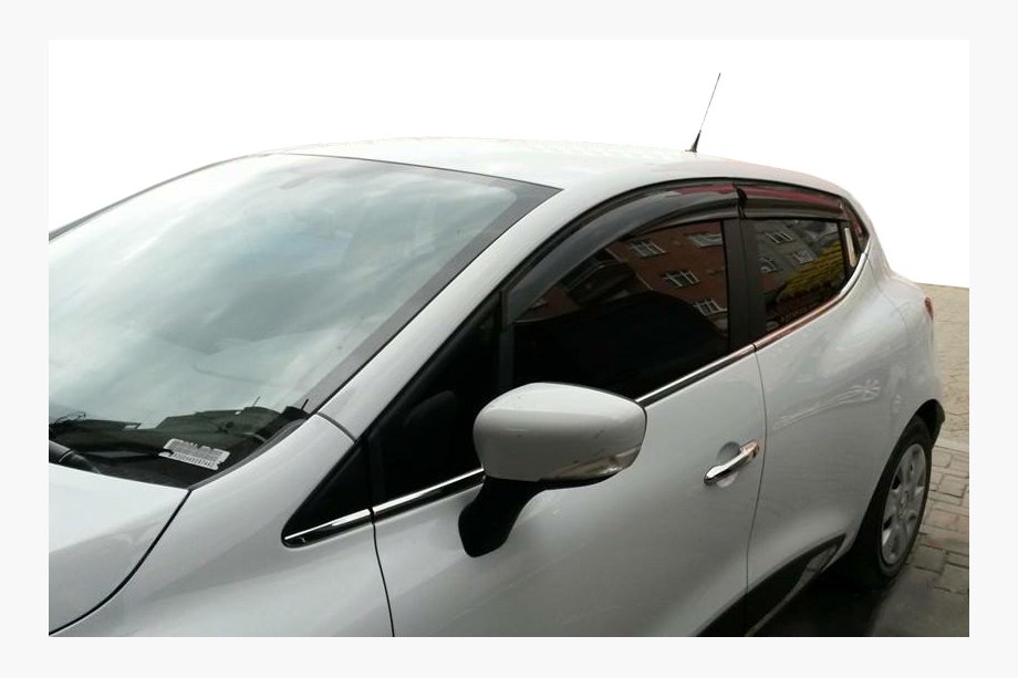 Renault Clio IV 2012–2019 Okenné deflektory HB (4 ks, Sunplex Sport) Image